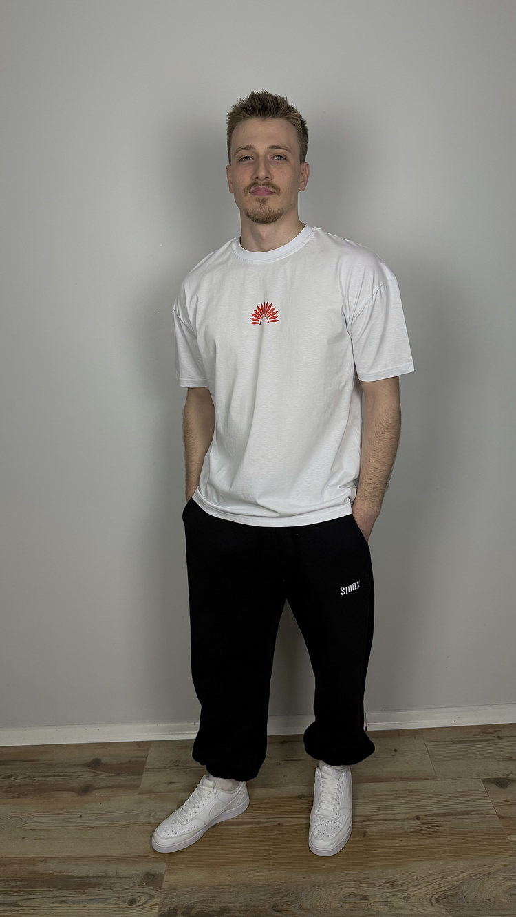 KEDİ KALBİ BASKILI BOXY TİŞÖRT